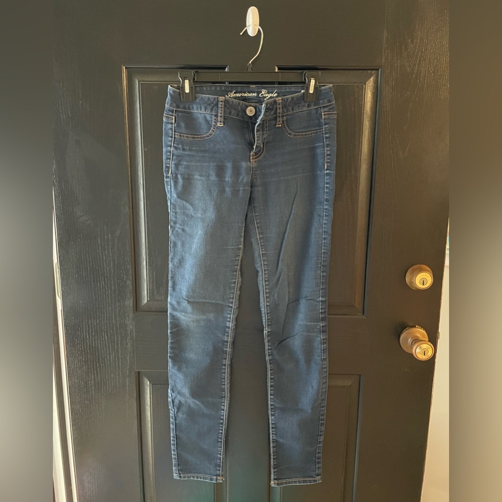 American eagle skinny jeans size 4